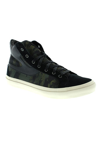 diesel chaussures homme de couleur vert