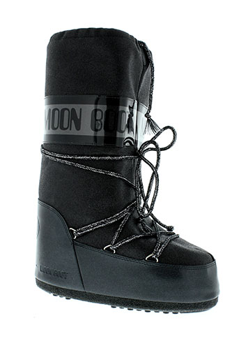 moon et boot bottes femme de couleur noir