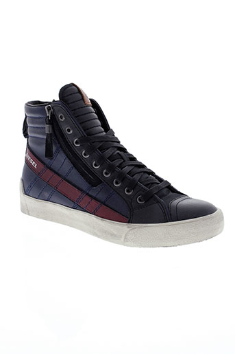 diesel baskets homme de couleur bleu