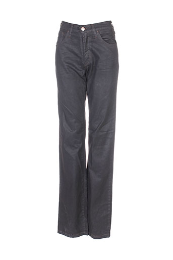 desgaste jeans femme de couleur marron