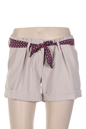 purple jam shorts / bermudas femme de couleur gris