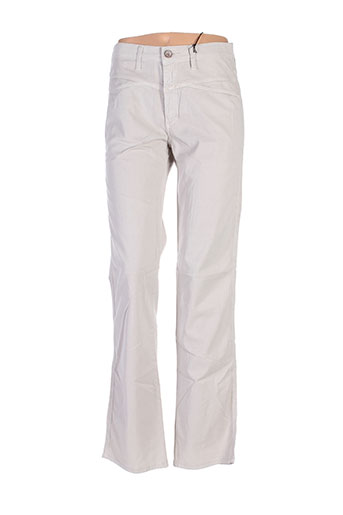 closed pantalons femme de couleur beige