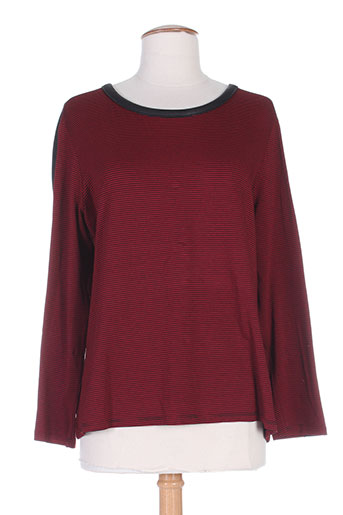 20/20 t-shirts femme de couleur rouge