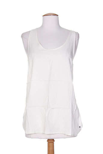 teddy smith t-shirts femme de couleur blanc
