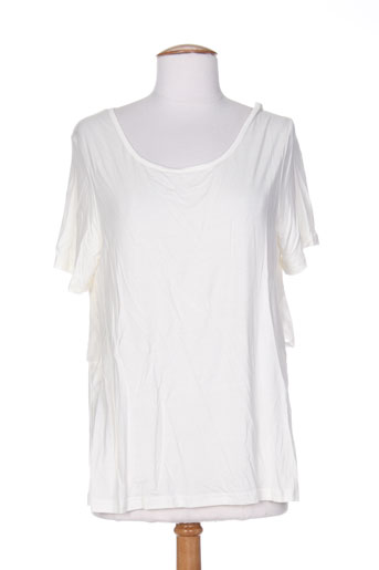 teddy smith t-shirts femme de couleur blanc