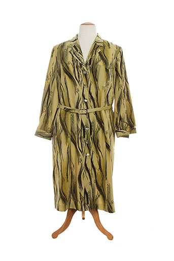 jean biolay robes femme de couleur vert