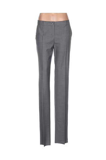 maxmara pantalons femme de couleur gris