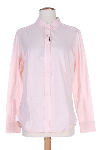 gant chemises femme de couleur rose