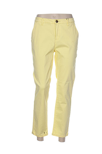 only pantalons femme de couleur jaune