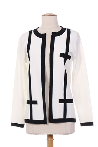 griffon gilets femme de couleur blanc