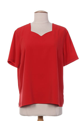 griffon chemises femme de couleur rouge