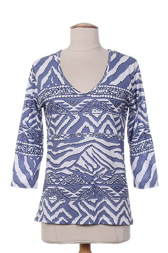 griffon chemises femme de couleur bleu