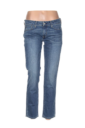 levis jeans femme de couleur bleu