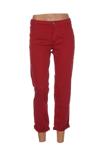 cop copine jeans femme de couleur rouge