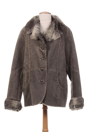 lewinger manteaux femme de couleur marron