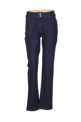 quattro jeans femme de couleur bleu