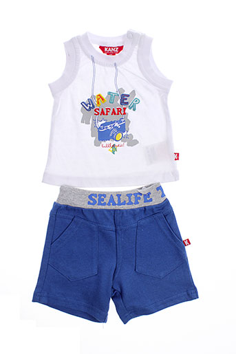 kanz ensemble garçon de couleur bleu