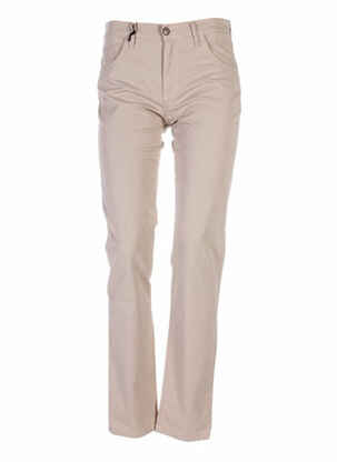Pantalon casual beige DESGASTE pour femme