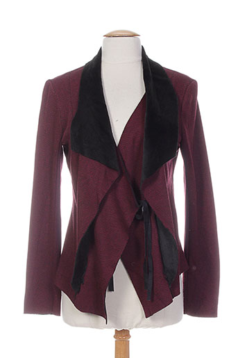 femmes je vous aime vestes femme de couleur rouge