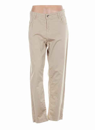 Pantalon casual beige CONCEPT K pour femme