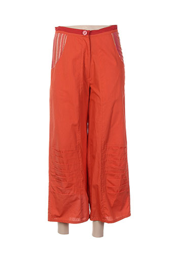 enjoy pantacourts femme de couleur orange