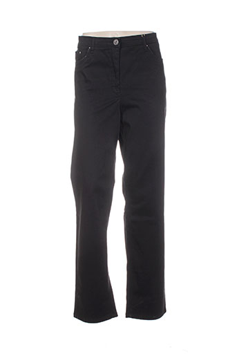sbelt jeans pantalons femme de couleur noir