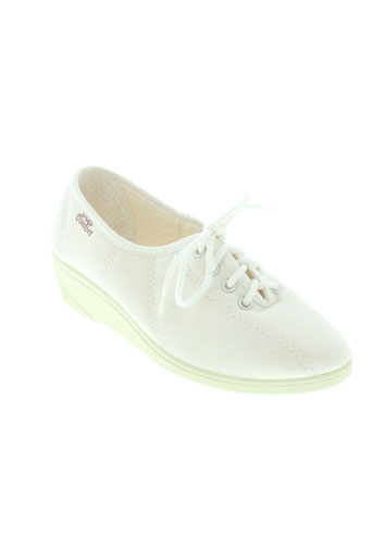 la maison de l'espadrille chaussures femme de couleur blanc