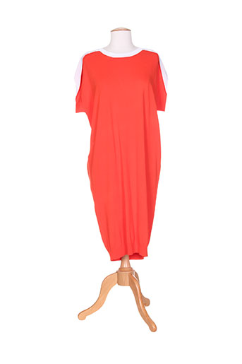 isabel de pedro robes femme de couleur rouge