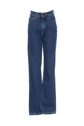 lee jeans femme de couleur bleu