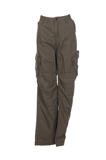 mexx pantalons garçon de couleur vert