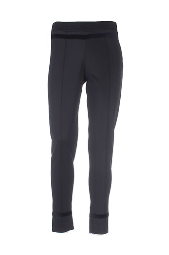 maloka pantalons femme de couleur noir