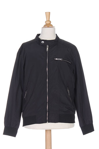deeluxe manteaux garçon de couleur noir