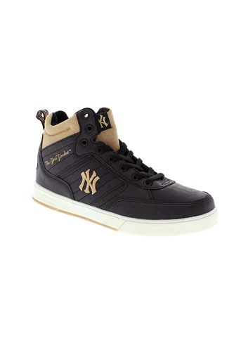 new york yankees chaussures garçon de couleur noir
