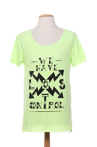 b&burns t-shirts homme de couleur jaune