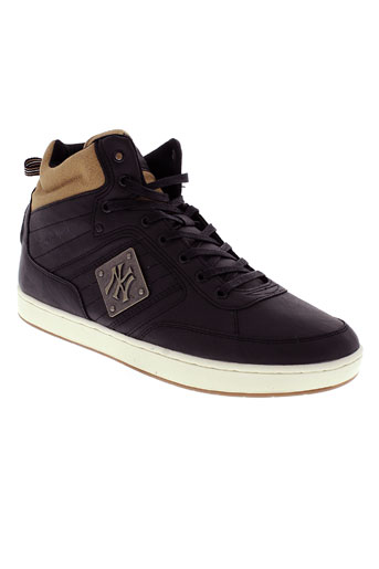 new york yankees chaussures homme de couleur noir