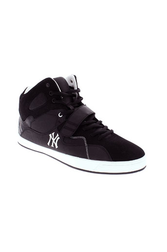 new york yankees chaussures homme de couleur noir