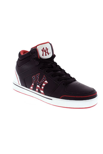 new york yankees chaussures femme de couleur noir