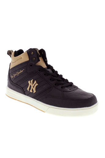 new york yankees chaussures garçon de couleur marron