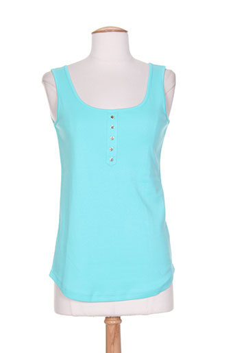 marble t-shirts femme de couleur bleu