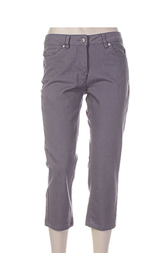 brandtex pantacourts femme de couleur gris
