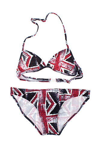 pepe jeans maillots de bain fille de couleur rouge