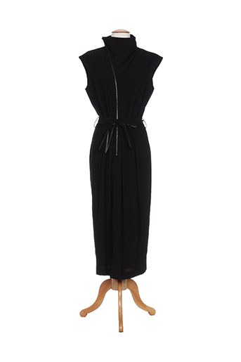 lauren vidal robes femme de couleur noir