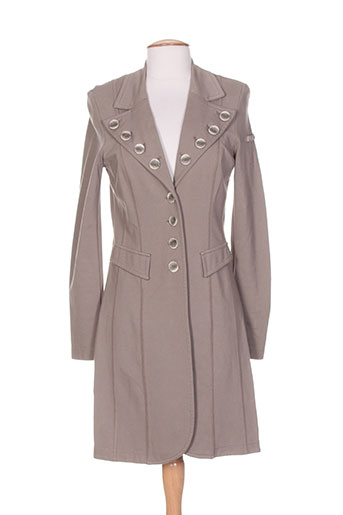 airfield manteaux femme de couleur marron