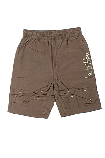 la tribbu pantacourts garçon de couleur vert