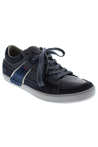 geox chaussures homme de couleur bleu