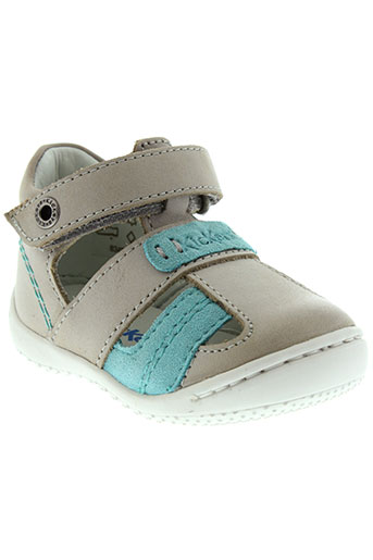 kickers chaussures garçon de couleur gris