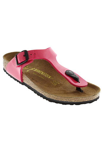 birkenstock chaussures fille de couleur rose