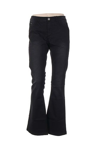 b.young pantalons femme de couleur noir