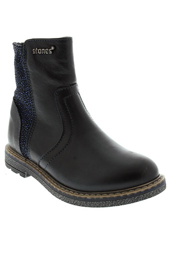 stones and bones chaussures fille de couleur bleu