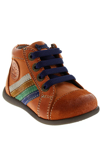 stones and bones chaussures garçon de couleur orange